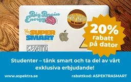 Aspektra studentrabatt – 20% rabatt på begagnad teknik