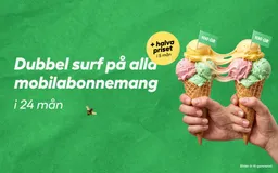 Vimla studentabonnemang – Halva priset i 5 månader + DUBBEL SURF!