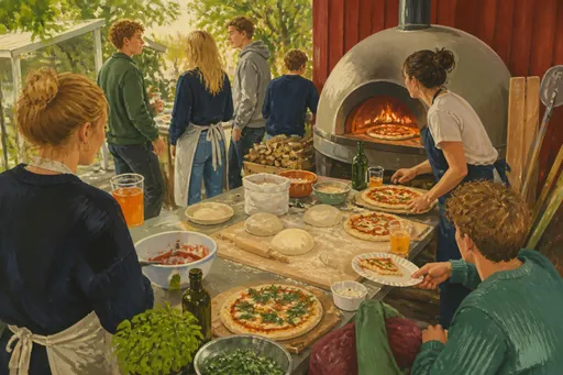 Pizza party! :)