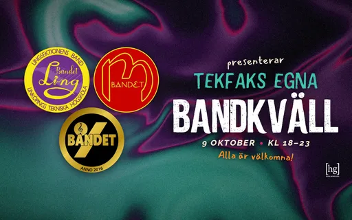 TEKFAKS EGNA BANDKVÄLL