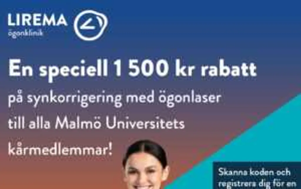 Få 1500 kr rabatt hos LIREMA Ögonklinik