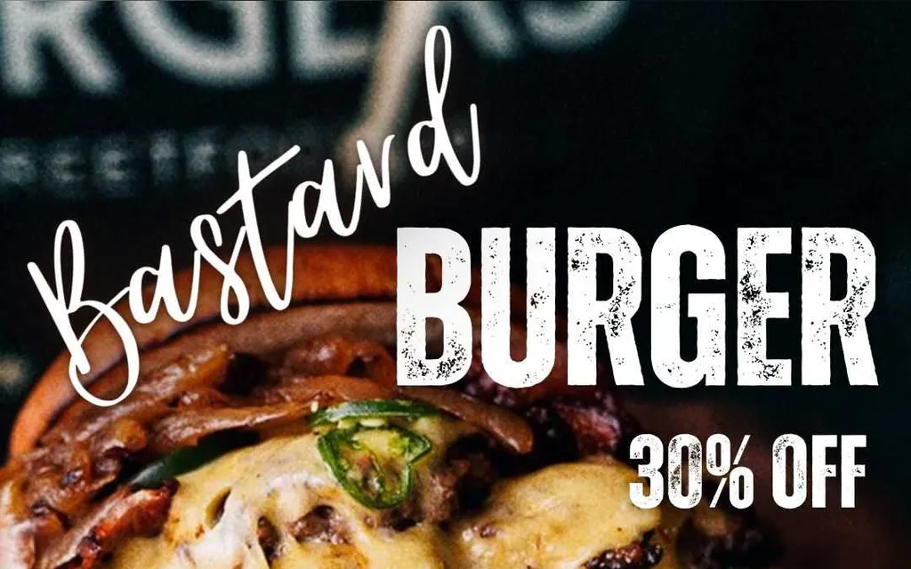 30% rabatt hos Bastard Burger vid uppvisande av Kårmedlemskap (Orbikortet)