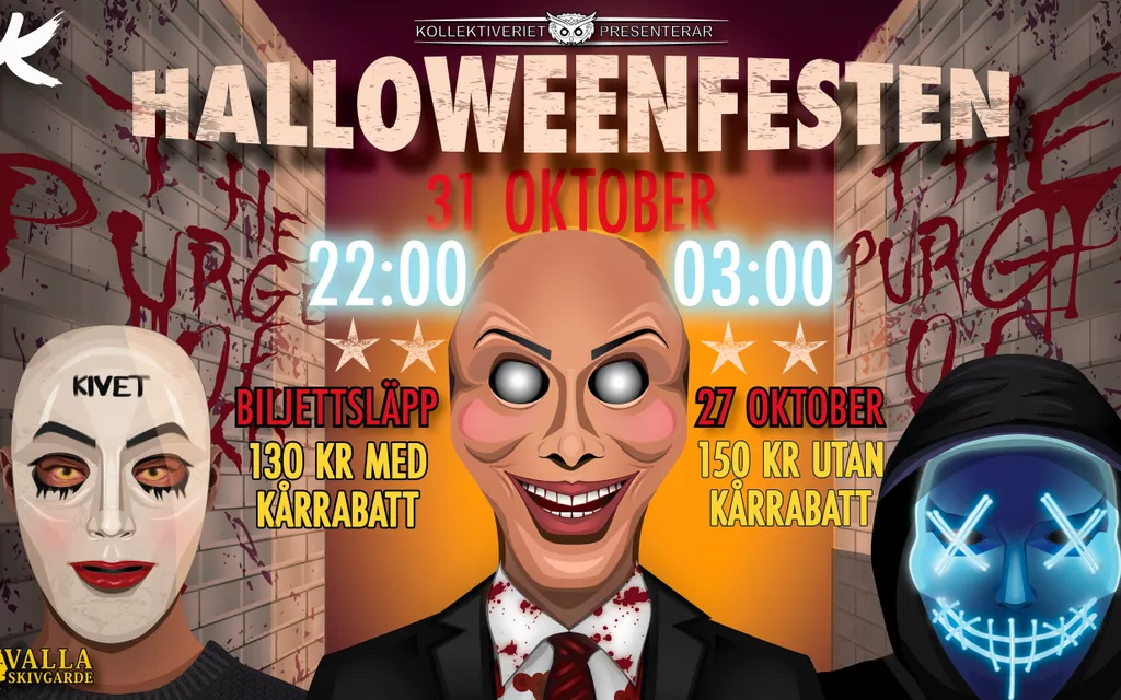 Halloweenfesten 2026 - The purge of KK!
