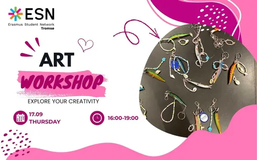 Art wokshop: craft your own keychain
